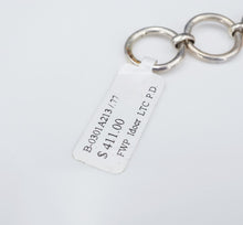 Signed Chunky Sterling Silver Green Multi Gem Bracelet Toggle 7.75" BS2733