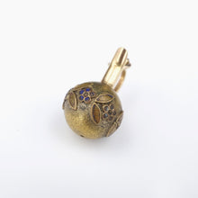 Antique 14k Yellow Gold & Gold Fill GF Pitcher Pendant Charm 1.2" PG1775