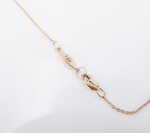 14k Rose Gold Diamond Pendant Necklace 18" Quatrefoil Natural NG1536