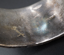 Signed Squash Blossom Sterling Silver Turquoise Coral Cuff Bracelet 7" BS2849