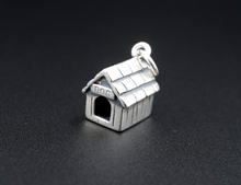 James Avery Retired 3D Dog House Sterling Silver 1/2" Rare Retired CHS1884
