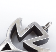 James Avery Thick Open Descending Dove Pendant Sterling Silver Retired PS2147