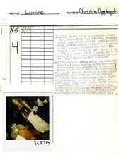 Wild Bill - Christina Applegate Lurine Wardrobe Polaroid Original Movie Prop