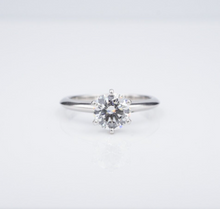 Tiffany & Co Diamond Engagement Ring Platinum 1.34ct H VVS2 Size 8.25 CO1182