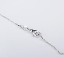 18k White Gold 3/4 ctw Natural Diamond Cluster Pendant Necklace 18" NG1309