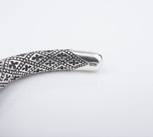 Designer Scott Kay Cross Cuff Bangle Bracelet Sterling Silver 6" 8mm BS2949