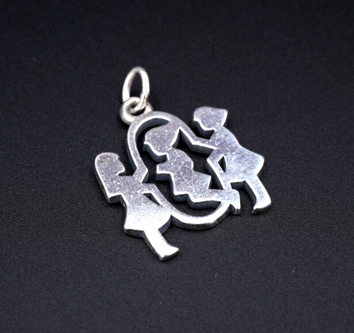 James Avery Girls Jumping Rope Charm Sterling Silver 7/8