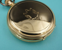 1920s Solid 18k Yellow Gold Tiffany & Co Pocket Watch New York Winds & Runs W817