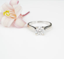 14k 0.8ct Natural Diamond Solitaire Engagement Ring Size 5.25 GIA G SI2 RG3871