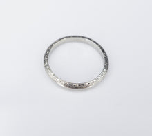 Antique Blue Bonnet 18k White Gold Wedding Band Ring Size 6.5 Slim 2.3 mm RG3483