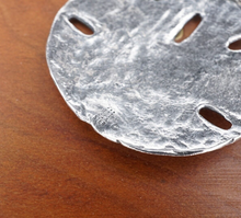 James Avery Sand Dollar Pendant Sterling Silver 1.8" Rare Retired Size PS2166