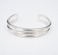Tiffany & Co Modernist ZigZag Cuff Bracelet Sterling Silver 6.25" Retired BS2834