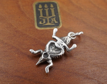 James Avery Horned Toad Lizard Charm 3D Sterling Silver 3/4" Retired CHS1875