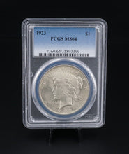 1923 Peace $1 Dollar Silver Dollar Coin PCGS MS64 Sick Luster CN479