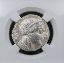 Ancient Greece Athens Attica Tetradrachm 440-404 BC Silver Coin NGC AU 5/5 CN269
