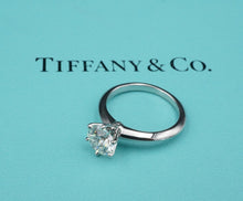 Tiffany & Co Diamond Engagement Ring Platinum 1.28ct VS2 Size 5.5 Papers RG4361