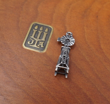 James Avery 3D Windmill Charm Sterling Silver Rare Retired HTF 1" CHS1936