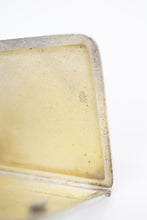 British Cigarette Case Sterling Silver 1936 Mappin & Webb Intact Elastic M1839