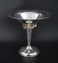 William de Matteo Sterling Silver Footed Lily Compote 6.5" Midcentury M1849