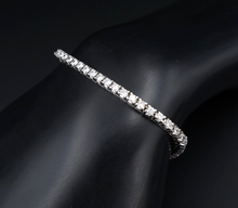 Classic 14k White Gold 2 carat Natural Diamond Tennis Bracelet 6.25" BG769