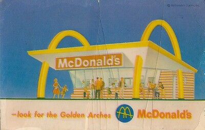 Sam Snead Free Meal McDonalds Card Celebrity Owned PGA COA NC Piedmont 60s