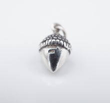 James Avery Acorn Charm 3D Sterling Silver 3/4" Rare Retired Uncut CHS1694
