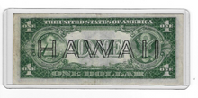 1935a $1 Silver Certificate Brown Seal Hawaii Emergency Note One Dollar CN750