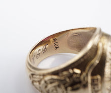 1954 University of Texas Class Ring Business School Sz-8.5 10k Gold DPM RG4350