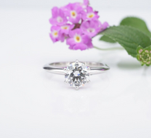 Tiffany & Co Diamond Engagement Ring Platinum 1.34ct H VVS2 Size 8.25 CO1182