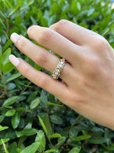 Platinum 18k Tiffany Schlumberger 16-Stone Diamond Band X Ring Size 5.5 RG4142