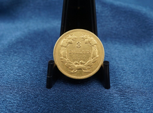 1857 Liberty Head American Gold $3 Coin Uncertified Circ CN771