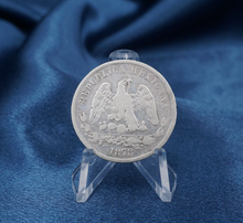 1878 Zs S 50 Centavos Zacatecas Mexican Silver Coin Circulated CN785