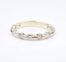 14k Gold Diamond Anniversary Band Ring Half Eternity 1/2 ctw Size 6 RG4206