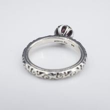 James Avery Cherished Birthstone Ring Pink Sterling Silver Size 5.5 RS3375