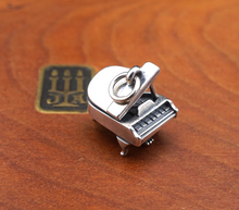 James Avery 3-D Grand Piano Charm Sterling Silver Music 3/4" Uncut CHS1845