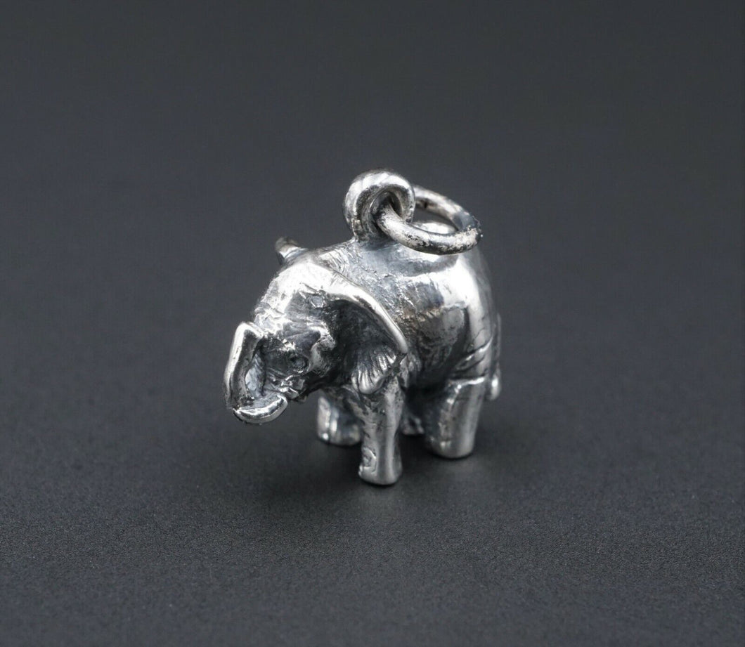 James Avery Elephant Charm Sterling Silver 5/8