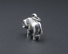 James Avery Elephant Charm Sterling Silver 5/8" 3D HTF Rare Retired CHS1483