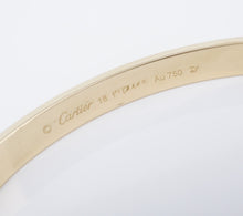 Cartier Love Bracelet 18k Gold Size 18 New Screw Box & Cert Authentic BG922
