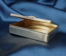 Vintage Tiffany & Co 14k Yellow Gold Diamond Ruby Pill Box 1940s Retro 3" M1850