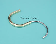 Tiffany Lock Wide Diamond Hinged Bangle 1.2ct 18k Yellow Gold Bracelet 7" BG1026