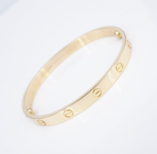 Cartier Love Bracelet 18k Gold Size 18 New Screw Box & Cert Authentic BG922