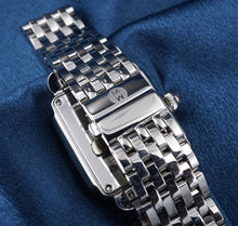Michelle Deco Madison Mid Stainless Diamond Watch 29mm with Box W974