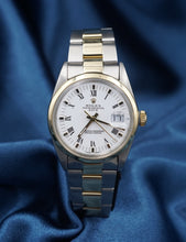 1988 Rolex Oyster Perpetual Date 15053 SS 14k 18k White Dial 34mm W1018