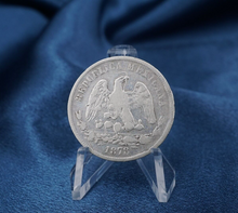 1878 Zs S 50 Centavos Zacatecas Mexican Silver Coin Circulated CN785