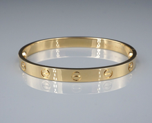 Cartier Love Bracelet 18k Gold Size 16 New Screw Certificate Authentic BG908