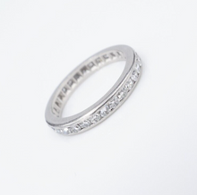 Platinum Diamond Eternity Band Ring Anniversary 0.75 carat Size 5.25 RG4194