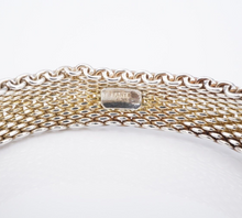 Tiffany & Co Somerset Mesh Bracelet 7.5" Sterling Silver Large BS2940