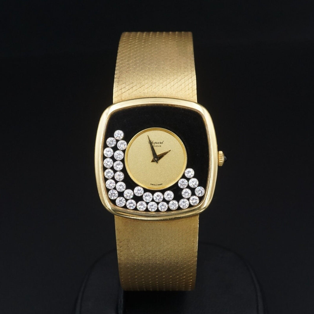 Chopard Happy Diamond 18K Yellow Gold Dial Watch 2106 94g 8