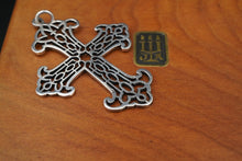 James Avery Hayden Cross Pendant Sterling Silver 2.25" HTF Rare Retired PS2005