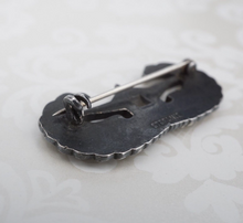 Vintage WWII Glider Badge Brooch Pilot U.S.A Army Sterling Silver 0.7" OS645